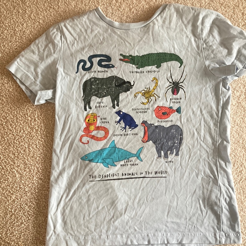 Mini Boden short sleeve shirt 8-9Y